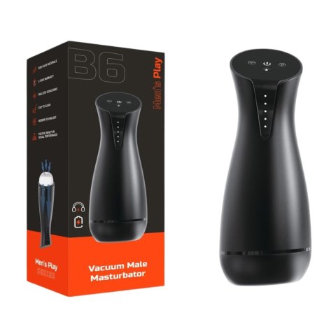 SSĄCY MASTURBATOR MĘSKI Z FUNKCJĄ GRZANIA ORAZ WIBRACJAMI EROSPACE MEN'S PLAY B6
