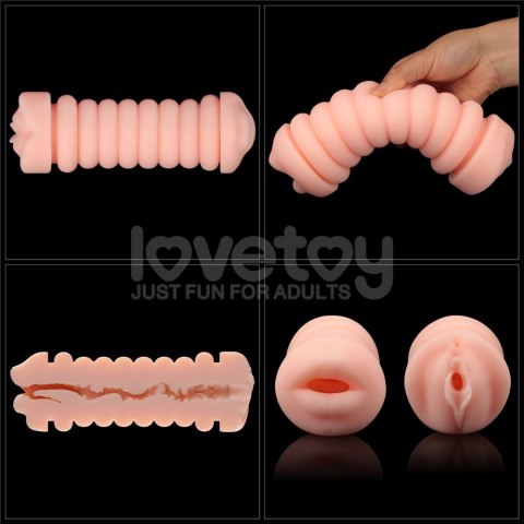 VIRGIN-SKIN BLOWOUT DOUBLE SIDE STROKER