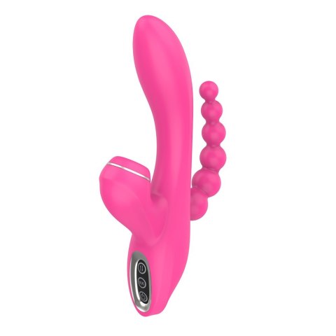 WIBRATOR Z SONDĄ ANALNĄ ORAZ FUNKCJĄ SSANIA EROSPACE SWEET PLAY A3