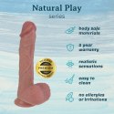 DILDO SILIKONOWE 22 CM EROSPACE NATURAL PLAY D5