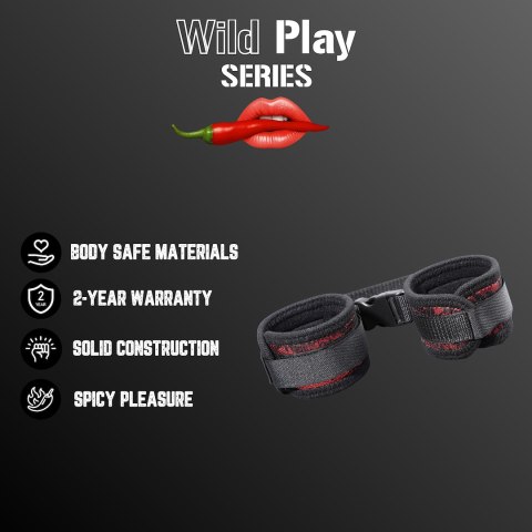 KAJDANKI NA RĘCE WYKONANE Z MIĘKKIEGO MATERIAŁU EROSPACE WILD PLAY C16