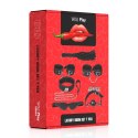 LUKSUSOWY ZESTAW BDSM 7 PRODUKTÓW EROSPACE WILD PLAY C10