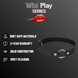 OBROŻA NA SZYJĘ Z METALOWYM PIERŚCIENIEM EROSPACE WILD PLAY C17