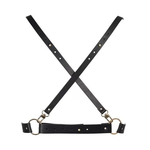UPRZĄŻ BIJOUX MAZE - X HARNESS BLACK