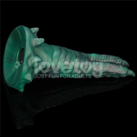 WIBRATOR SAVAGE CHARM DOUBLE-CLAW VIBRATING SILICONE DILDO
