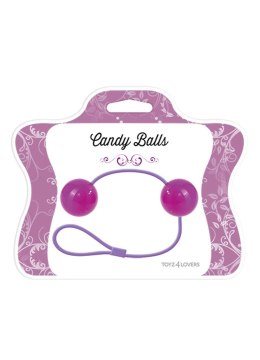 Kulki Candy Balls fioletowe 21,5 cm