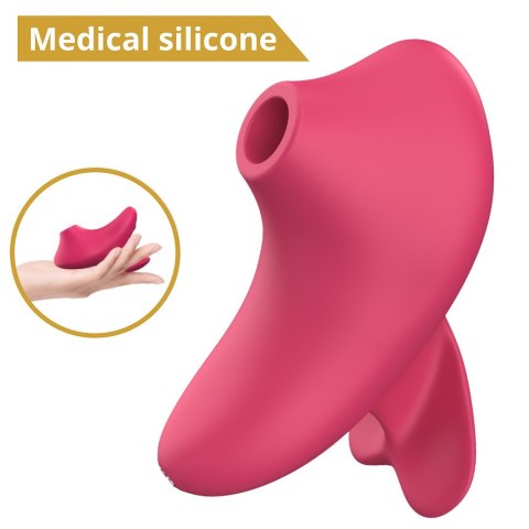 MASAŻER ŁECHTACZKI Z 10 TRYBAMI SSANIA EROSPACE SWEET PLAY A15