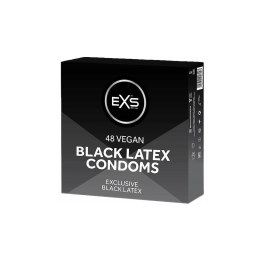 PREZERWATYWY 48 SZT. EXS BLACK LATEX CONDOMS