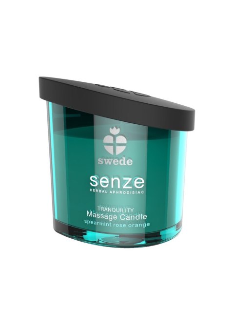 ŚWIECA DO MASAŻU SWEDE TRANGQULITY SPEARMINT ROSE ORANGE 150 ML