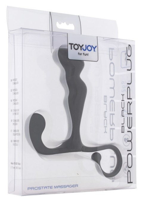 Masażer prostaty Power Plug ToyJoy czarny