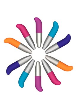 Wibrator punktu G ToyJoy Viberette fioletowy mini 12 cm AA