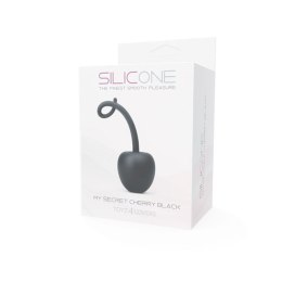 Kulki silikonowe My Secret Cherry Toyz4lovers czarne