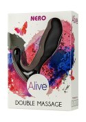 Masażer prostaty silikonowy Alive czarny 10 cm