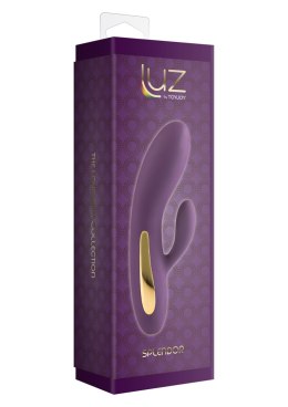 Wibrator króliczek Splendor silikonowy ToyJoy fioletowy USB 17 cm