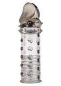 Przedłużka na penisa Power Stud ToyJoy szara 15.5 cm