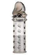 Przedłużka na penisa Power Stud ToyJoy szara 15.5 cm