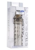 Przedłużka na penisa Power Stud ToyJoy szara 15.5 cm