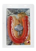 Podwójne dildo TPE You2Toys Ultra Dong czerwone 43 cm