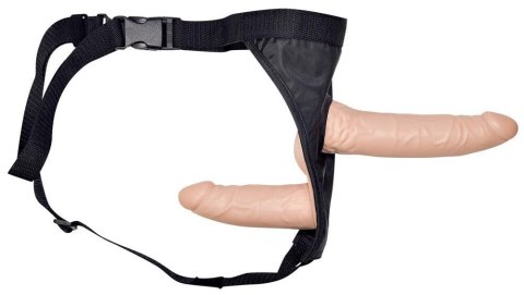 Strapon z podwójnym dildo You2Toys 19 cm TPR