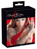 Flogger Bad Kitty czarno czerwony 38 cm