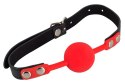 Knebel silikonowy czerwony Bad Kitty 4 cm