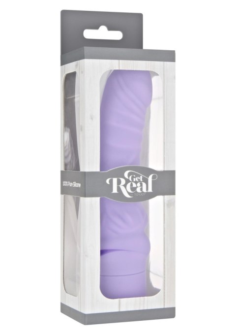 Wibrator realistyczny ToyJoy Mini Classic fioletowy 18 cm