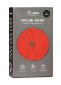 Czerwona nylonowa lina do bondage EasyToys 5m