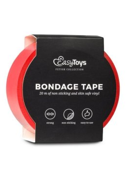 Czerwona taśma bondage EasyToys 20 m