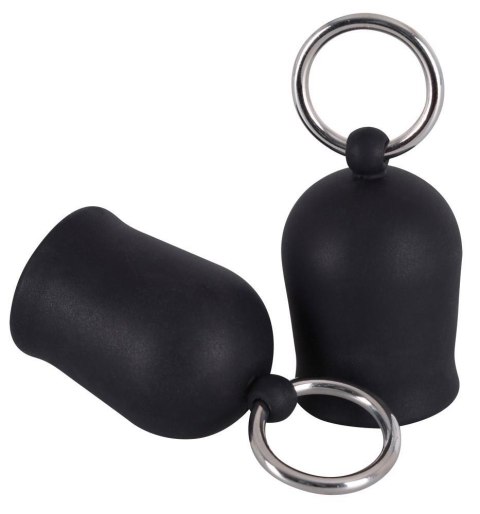 Pompki na sutki Black Velvets czarne silikonowe