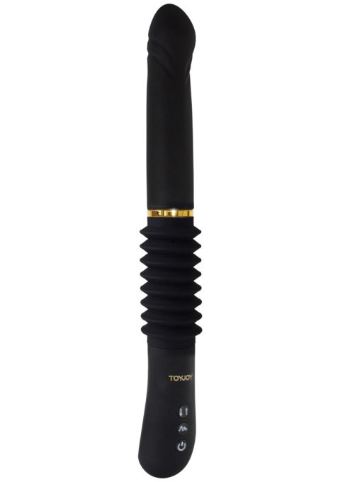 Wibrator pchający Magnum Opus ToyJoy czarny 31 cm USB