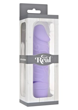 Wibrator realistyczny silikonowy ToyJoy fioletowy 16 cm 7 trybów