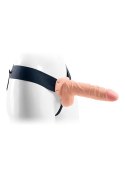 Wibrująca proteza penisa Real Rapture z jądrami 20.5 cm