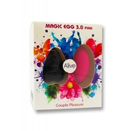 Jajko wibrujące Alive Egg 3.0 różowe zdalne