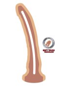 Dildo podwójnej gęstości ToyJoy 23,5 cm jasna skóra