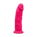 Dildo realistyczne silikonowe Silexd różowe 19 cm