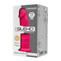 Dildo realistyczne silikonowe Silexd różowe 19 cm