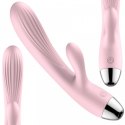 Silikonowy Wibrator B-Series Różowy USB 10 Funkcji z Podgrzewaniem