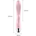 Silikonowy Wibrator B-Series Różowy USB 10 Funkcji z Podgrzewaniem