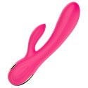 Silikonowy wibrator USB 7 funkcji z boosterem i ogrzewaniem