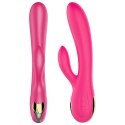 Silikonowy wibrator USB 7 funkcji z boosterem i ogrzewaniem