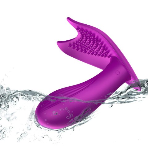 Stymulator majtkowy silikonowy USB 10 funkcji z ogrzewaniem B Series Fox