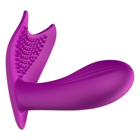 Stymulator majtkowy silikonowy USB 10 funkcji z ogrzewaniem B Series Fox