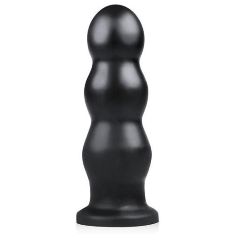 Korek analny BUTTR Tactical III żebrowany XXL czarny