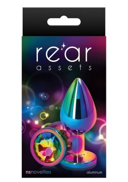 Korek analny aluminium Rear Assets multicolor M