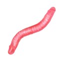 Podwójne dildo Baile twarde grube 36 cm