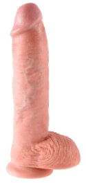 Dildo King Cock z jądrami PVC 25 cm