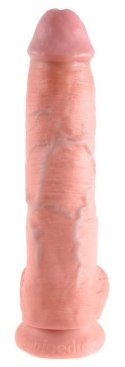 Dildo King Cock z jądrami PVC 25 cm