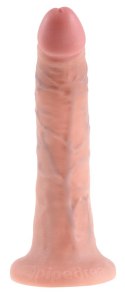 Dildo King Cock z przyssawką 7 cali cieliste 20,5 cm