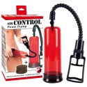 Pompka do penisa You2Toys Air Control czerwona 22 cm