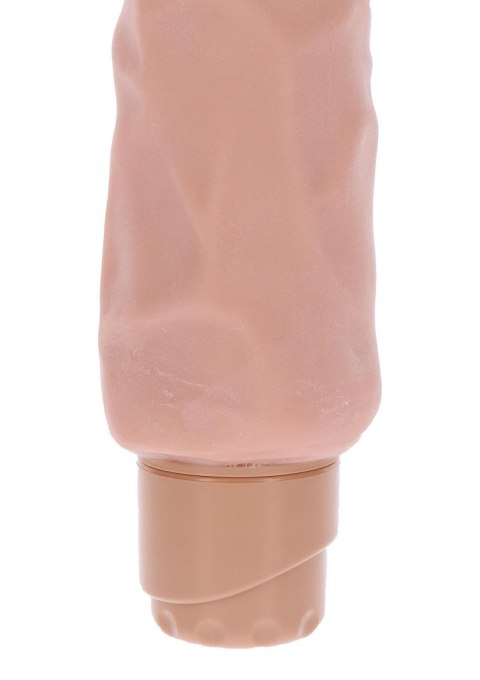 Duży wibrator podwójnej gęstości ToyJoy 23 cm cielisty